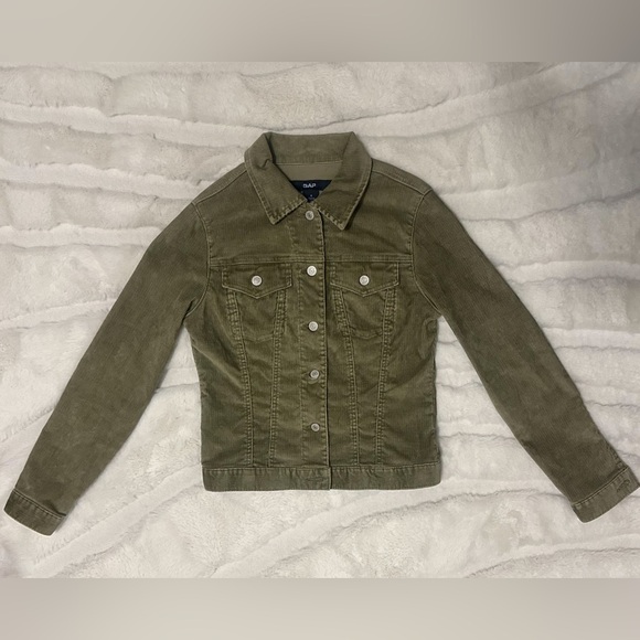 GAP | Olive Corduroy Jacket - Picture 1 of 3